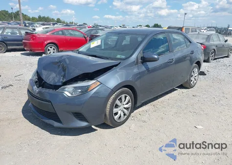 2014 Toyota Corolla Le from USA, damaged, VIN 2T1BURHEXEC149868